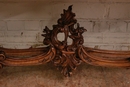 Louis XV style Console in Walnut, France 19th century