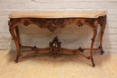 Louis XV style Console in Walnut, France 19th century