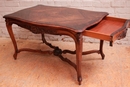 Louis XV style Desk table in rosewood, France 19th century