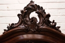 Louis XV style Display cabinet in Walnut, France 19th century