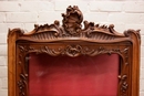 Louis XV style Display cabinet in Walnut, France 19th century