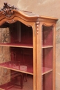 Louis XV style Display cabinet in Walnut, France 19th century