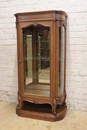 Louis XV style Display cabinet in Walnut, France 19th century