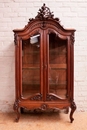 Louis XV style Display cabinet in Oak, France 19th century