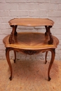 Louis XV style Tea Table in Walnut, France 19th century