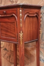 Louis XV style End table in mahogany, France 19th century