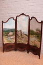 Louis XV style Folding screen in Walnut, France 19th century