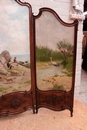 Louis XV style Folding screen in Walnut, France 19th century
