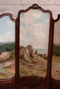 Louis XV style Folding screen in Walnut, France 19th century