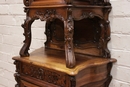 Louis XV style Grandfather clock in Walnut, France 19th century