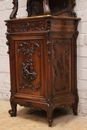 Louis XV style Grandfather clock in Walnut, France 19th century