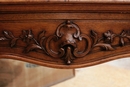 Louis XV style Desk in Walnut, France 19th century