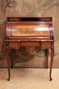 Louis XV style Desk in mahogany, France 1900