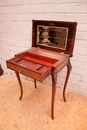 Louis XV style Vanity in Marquetery and bronze, France 19th century