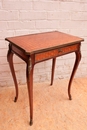 Louis XV style Vanity in Marquetery and bronze, France 19th century