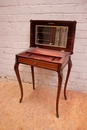 Louis XV style Vanity in Marquetery and bronze, France 19th century