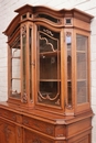 Louis XV style Cabinet in Oak, Belgium 19th century