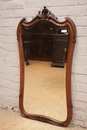 Louis XV style Mirror in Walnut, France 19th century