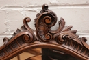Louis XV style Mirror in Walnut, France 19th century