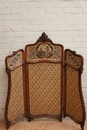 Louis XV style Paravan in Walnut, France 19th century