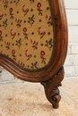 Louis XV style Paravan in Walnut, France 19th century