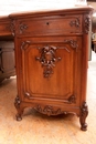 Louis XV style Desk in Walnut, France 19th century
