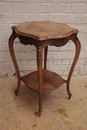 Louis XV style Pedestal/flower stand in Walnut, France 1900