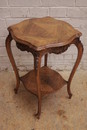 Louis XV style Pedestal/flower stand in Walnut, France 1900