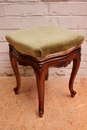 Louis XV style Piano stool in Walnut, France 19th century