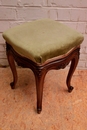 Louis XV style Piano stool in Walnut, France 19th century