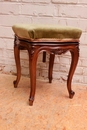 Louis XV style Piano stool in Walnut, France 19th century