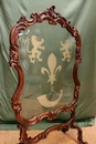 Louis XV style Screen in Walnut, France 19th century