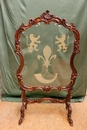 Louis XV style Screen in Walnut, France 19th century