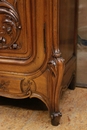 Louis XV style Secretary desk in Walnut, France 19th century