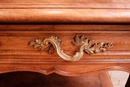 Louis XV style Server in Walnut, France 19th century