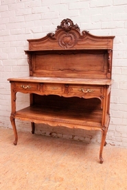 Louis XV Server in walnut