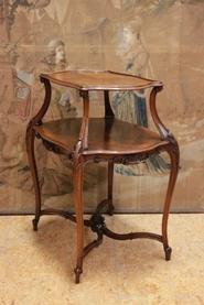 Louis XV server table in walnut