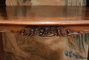 Louis XV style Server table in Walnut, France 19th century