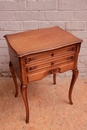 Louis XV style Sewing table in Walnut, France 1920