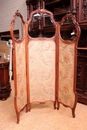 Louis XV style Sreen in Walnut, France 19th century