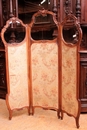 Louis XV style Sreen in Walnut, France 19th century