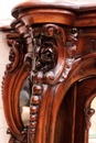 Louis XV style Display cabinet/planter in rosewood, France 19th century