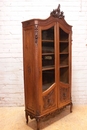 Louis XV style Bookcase in Walnut, France 19th century
