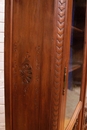Louis XV style Bookcase in Walnut, France 19th century