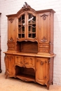 Louis XV style Cabinet in Walnut, France 19th century