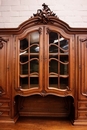 Louis XV style Cabinet in Walnut, France 19th century