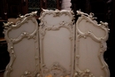 Louis XV style Sreen in Paint walnut, France 19th century