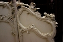 Louis XV style Sreen in Paint walnut, France 19th century