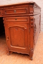 Louis XV style Desk in Oak, France 1900