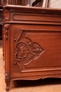 Louis XV style Desk in Oak, France 1900